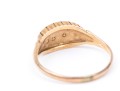 14k Gold Vintage Glass And Seed Pearl Ring, As-is Condition, Size 10