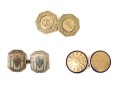 14k Lot Of Assorted Miscellaneous Half Pairs Of Cufflinks