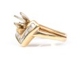 14k Yellow Gold Baguette Diamond 