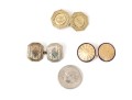 14k Lot Of Assorted Miscellaneous Half Pairs Of Cufflinks