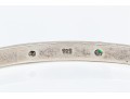 Sterling Silver Lot Of Eight Assorted Slip On Bangle Bracelets, Assorted Styles
