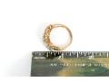 Sterling Silver Vermeil Colorful Collection Of Assorted Rings, Size 9