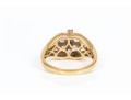 Sterling Silver Vermeil Colorful Collection Of Assorted Rings, Size 9