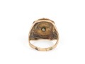 10k Yellow Gold Vintage Ford 500 Club Ring, Size 11