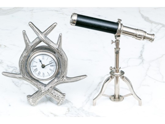 Decorative Chrome Desktop Decor