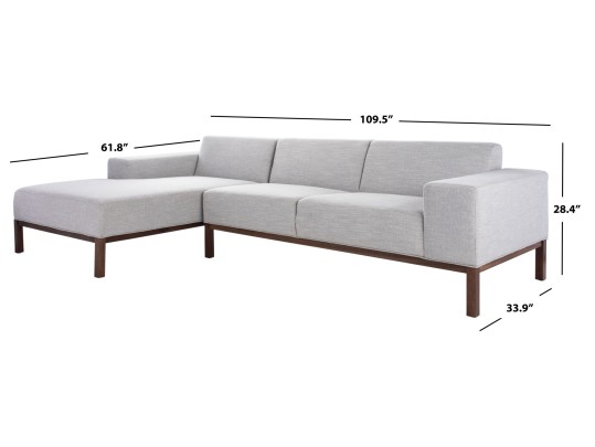 Dove Mid Century Sectional