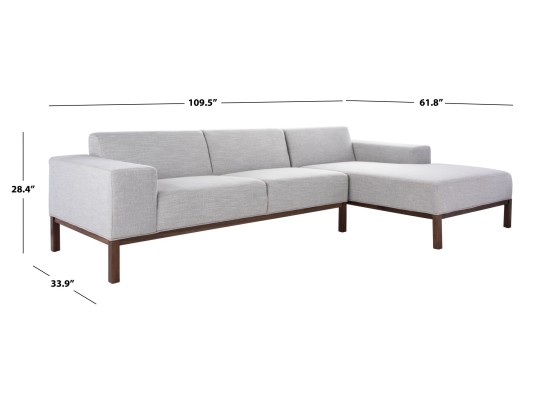 Dove Mid Century Sectional