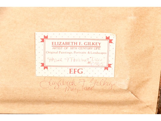 Elizabeth F. Gilkey Signed Oil On Canvas, 