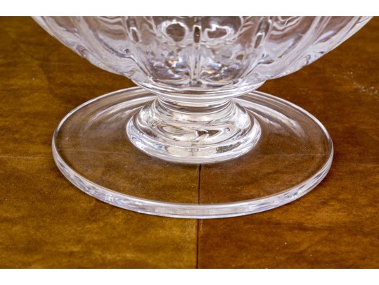 A Simon Pearce Large Corinth Footed Centerpiece Bowl