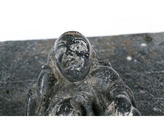 Asian Stone Figural Relief Plaque