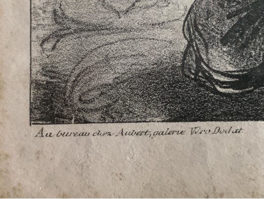 19th Century Litho Honore Daumier, 