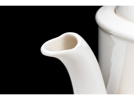 Six Piece Assembled English Hartley Greens & Co. Leeds Pottery 