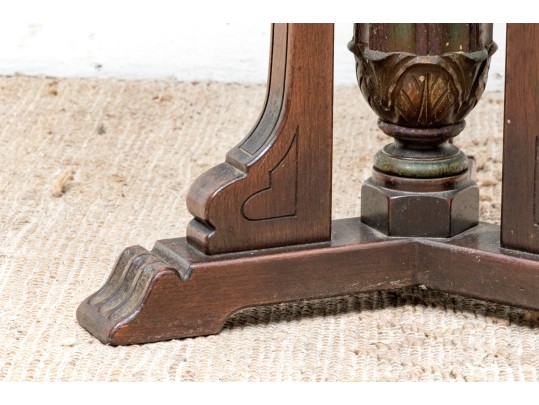 Renaissance Revival Hexagonal Top Occasional Table