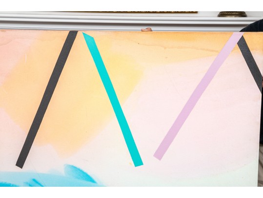 Paul Vazquez (Am., 20th C.), Acrylic On Canvas, 