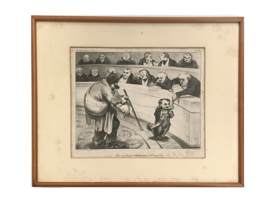 19th Century Litho Honore Daumier, 