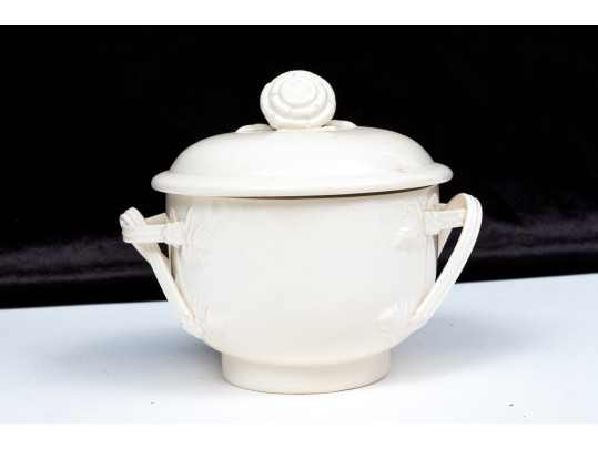 Six Piece Assembled English Hartley Greens & Co. Leeds Pottery 