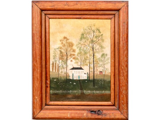 Elizabeth F. Gilkey Signed Oil On Canvas, 