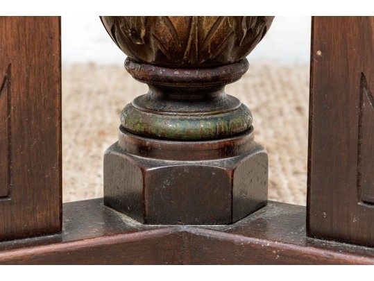 Renaissance Revival Hexagonal Top Occasional Table