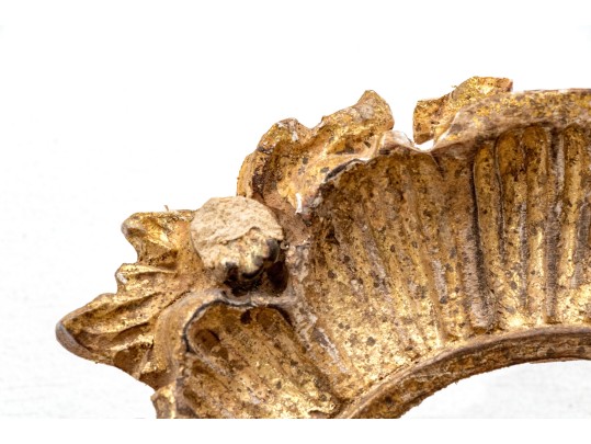 Vintage Carved And Gilt La Barge Venetian Style Mirror With Shelf-  As Is