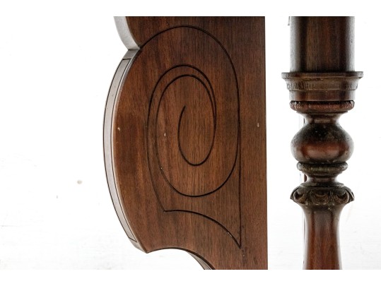 Renaissance Revival Hexagonal Top Occasional Table