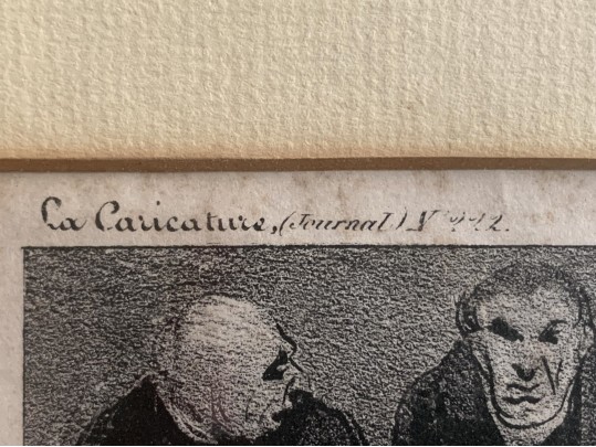 19th Century Litho Honore Daumier, 