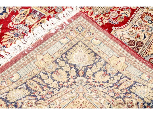 Hand-knotted Wool Carpet, 12'-1