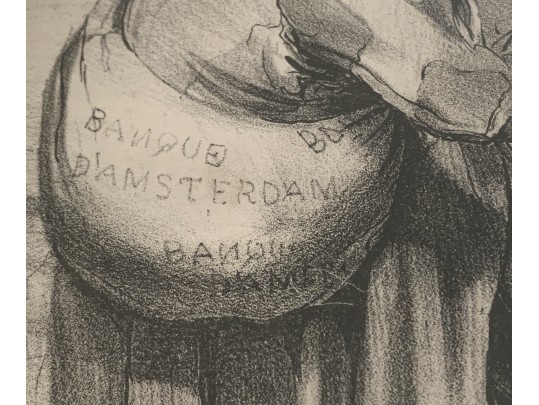 19th Century Litho Honore Daumier, 