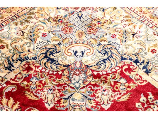 Hand-knotted Wool Carpet, 12'-1