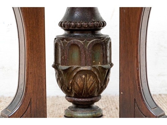 Renaissance Revival Hexagonal Top Occasional Table