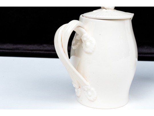 Six Piece Assembled English Hartley Greens & Co. Leeds Pottery 