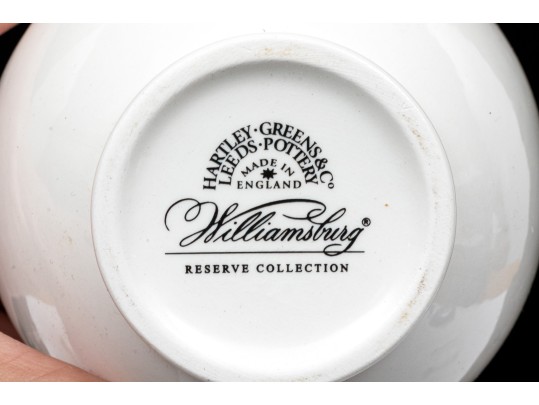 Six Piece Assembled English Hartley Greens & Co. Leeds Pottery 