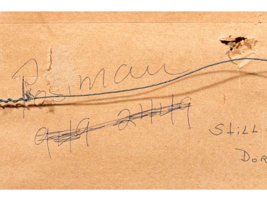 Dorothy Postman Oil On Board, Still Life Scene