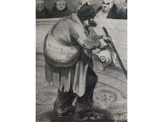 19th Century Litho Honore Daumier, 