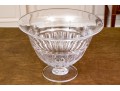 A Simon Pearce Large Corinth Footed Centerpiece Bowl