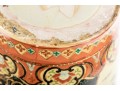 Chinese Ceramic Floor Vase Depicting Beautiful Women Around Flowering Trees