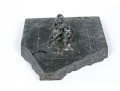 Asian Stone Figural Relief Plaque