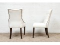 Set Of Six Upholstered Dining Chairs