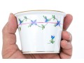 Herend, Hand-painted Diminutive Planter With Underplate
