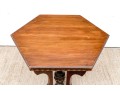 Renaissance Revival Hexagonal Top Occasional Table