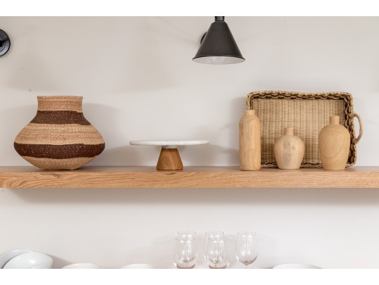 Assembled Decorative Grouping Of Counter Top Items