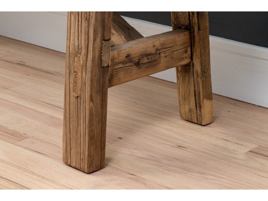 Modern Farmhouse Upholstered Bench