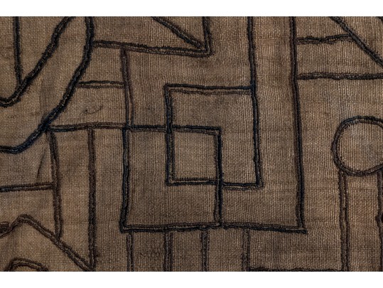 Framed African Kuba Cloth