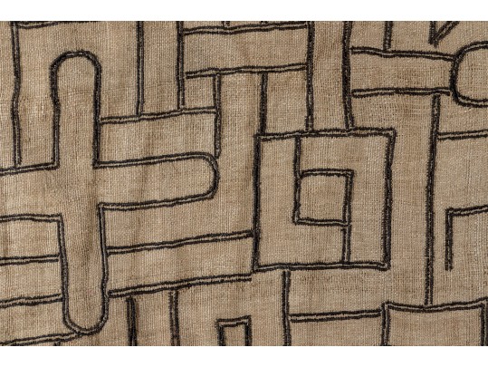 Framed African Kuba Cloth