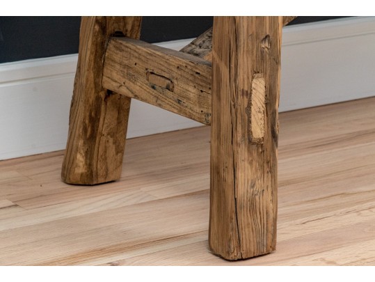 Modern Farmhouse Upholstered Bench