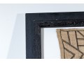 Framed African Kuba Cloth