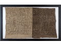 Framed African Kuba Cloth