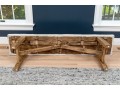 Modern Farmhouse Upholstered Bench