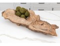 Wonderfully Decorative Wooden Center Piece With Moss Balls