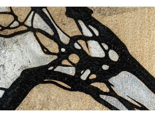 Set Of Two Large Decorative Modernist Figural Prints