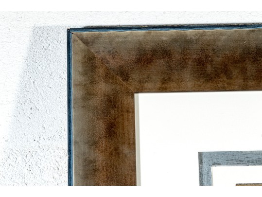 Set Of Two Large Decorative Modernist Figural Prints